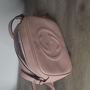 Elegant Pink Crossbody Bag